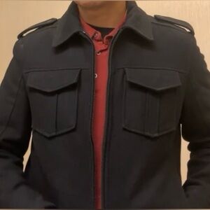 GUESS Utility Jacket | Size M (US) Black | 00173
